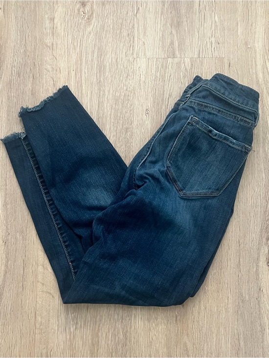 KanCan Denim - KanCan Distressed Button Fly Jeans Womens Size 5/26 Blue Skinny Denim